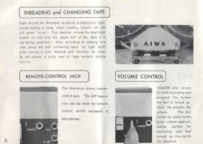 1964 Aiwa Portable Tape Recorder TP-60R - aiwa_t8